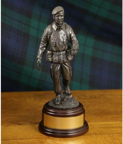 British Army Cadet Outdoors practising map reading. Our Cadet Statuettes make really great farewell and retirement gift ideas for Cadets and Cadet Instructors. The Wooden base and an individually engraved brass plate are included.