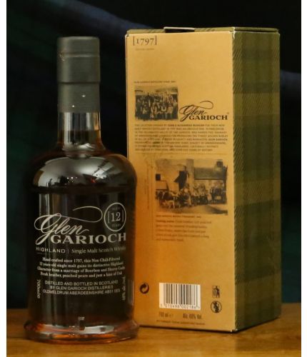 A Bottles of Glen Garioch Single Malt Scotch Whisky fully engraved to your specifications. This is a 12 Year Old Bottle and it makes an excellent commemorative gift. We sort the engraving out after you order and we will liaise with you about the engraving