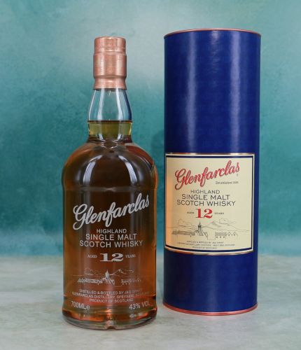 This fully engraved 70cl bottle of genuine Glenfarclas 12 Year Old Single Malt Whisky. After you order, we work with you on your own design and will send you an engraving draft for approval. All engraving is included.