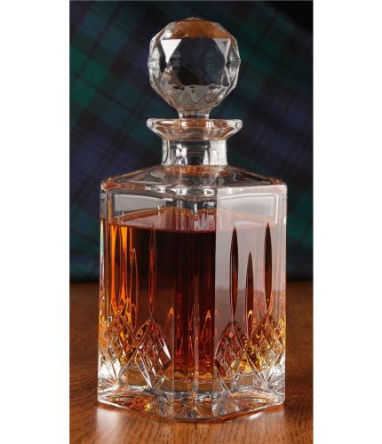 A Fully Cut Crystal Brandy Decanter. Engraving is not possible on this piece of crystal. As this is a J product we only offer transit packing.