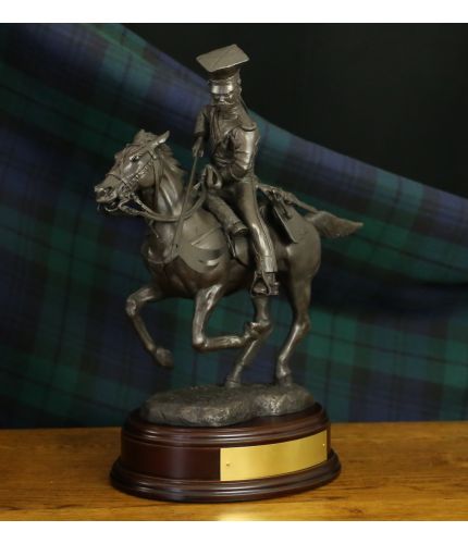 16th "The Queen's Lancers" Lancer, British Cavalry, Aliwal, 1846, Bronze. We offer a choice of wooden base and a free engraved brass plate.
