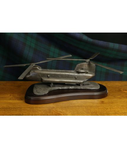 Chinook Helicopter, Royal Air Force, Cold Cast Bronze Finish