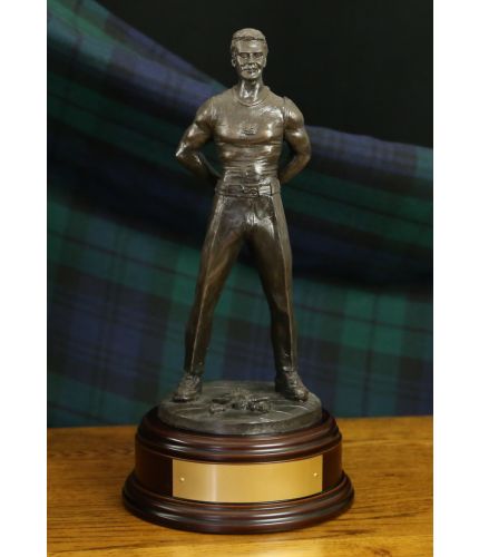 This is our sculpture of a Royal Air Force Physical Training Instructor in the bronze finish.