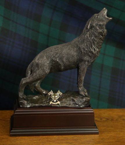 Scottish & North Irish Yeomanry Howling Wolf, Fixed Price Bronze.

Engraving is included
