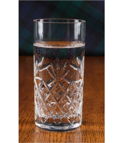 Fully Cut Crystal Highball Tumbler, we can't offer engraving, but this is perfect for any long drink like a rum and coke or a gin and tonic
