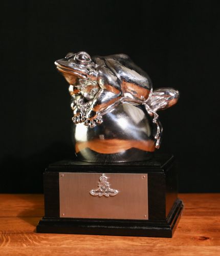 We've made this as a commission item in Bronze for the the Officers of 12 Regiment Royal Artillery.
