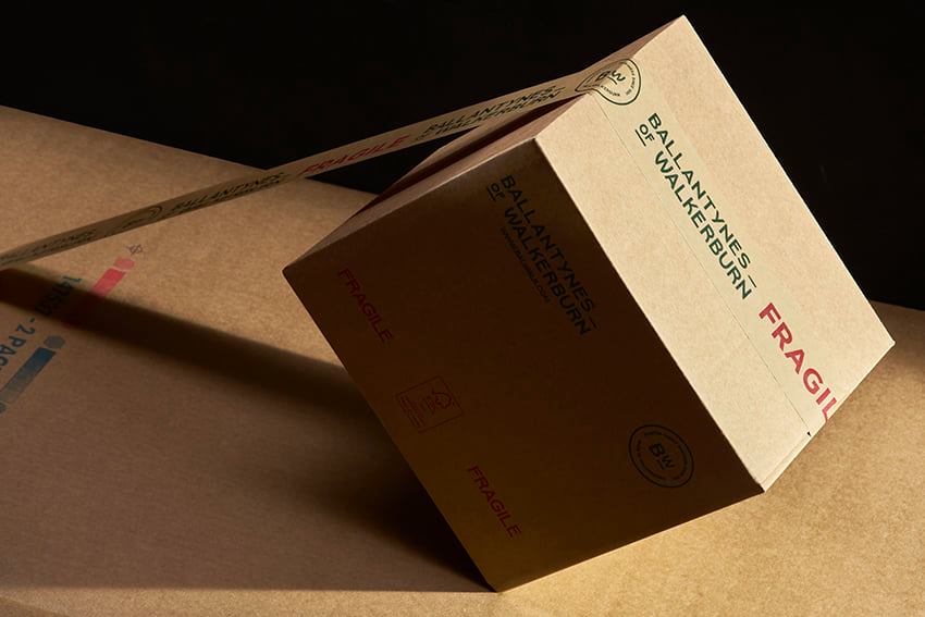 Recyclable cardboard packaging